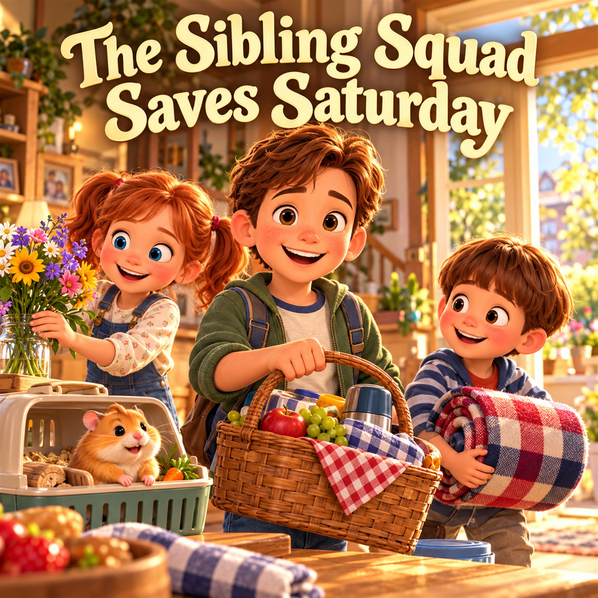 The Sibling Squad Saves Saturday cover